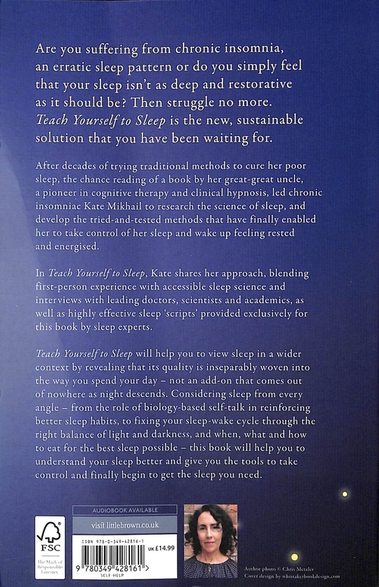 Бумажная книга «Teach Yourself to Sleep», автор Кейт Михаил - фото №1