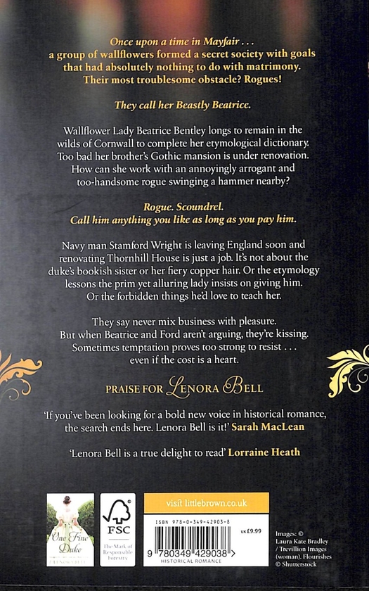Паперова книга «Love Is a Rogue», автор Ленора Белл - фото №1