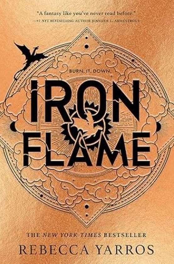 Паперова книга «Iron Flame (Залізне полум'я мовою оригіналу)», автор Ребекка Яррос - фото №1