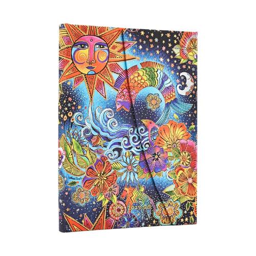 [object Object] «2026 Celestial Magic (Whimsical Creations) Midi 18-month Horizontal Hardcover Flexi Dayplanner 2025-2026 (Wrap Closure)», автор Paperblanks - фото №1