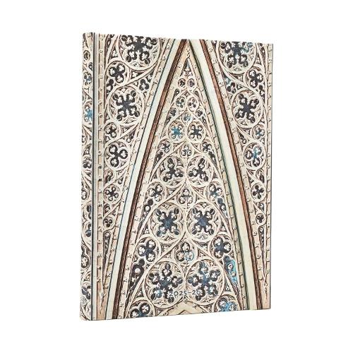 [object Object] «2026 Vault of the Milan Cathedral (Duomo di Milano) Midi 18-month Horizontal Hardcover Flexi Dayplanner 2025-2026 (Wrap Closure)», автор Paperblanks - фото №1