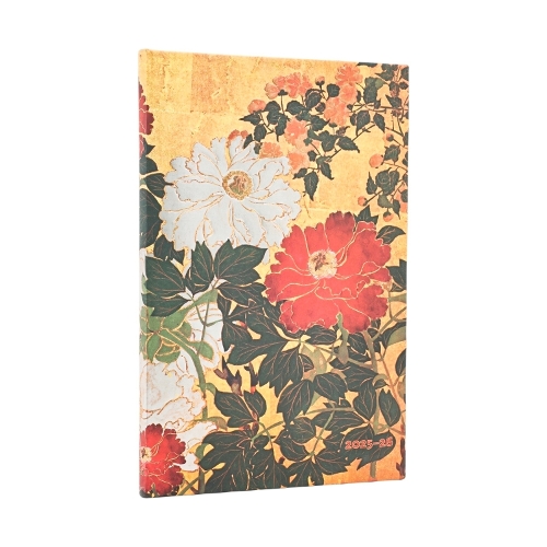 [object Object] «2026 Natsu (Rinpa Florals) Maxi 18-month Vertical Hardcover Flexi Dayplanner 2025-2026 (Elastic Band Closure)», автор Paperblanks - фото №1