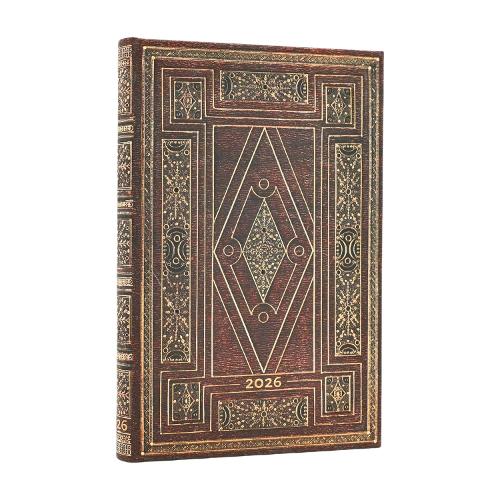 Паперова книга «2026 First Folio (Shakespeare’s Library) Mini 12-month Verso Hardcover Flexi Dayplanner 2026 (Elastic Band Closure)», автор Paperblanks - фото №1