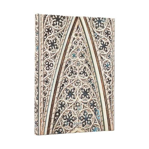 Бумажная книга «2026 Vault of the Milan Cathedral (Duomo di Milano) Midi 12-month Vertical Hardcover Flexi Dayplanner 2026 (Wrap Closure)», автор Paperblanks - фото №1