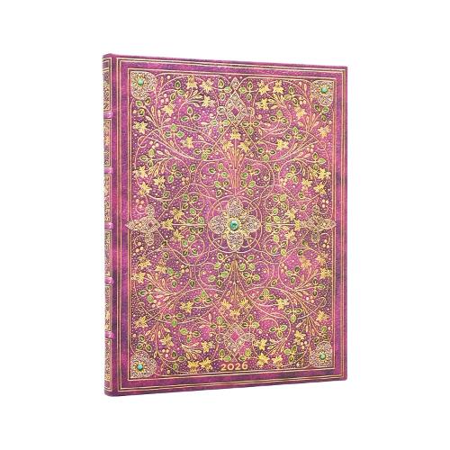 Бумажная книга «2026 Diamond Jubilee (Sangorski & Sutcliffe) Ultra 12-month Vertical Hardcover Flexi Dayplanner 2026 (Elastic Band Closure)», автор Paperblanks - фото №1