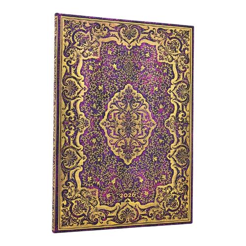 Бумажная книга «2026 Picaresque Grande 12-month Vertical Hardcover Flexi Dayplanner 2026 (Elastic Band Closure)», автор Paperblanks - фото №1