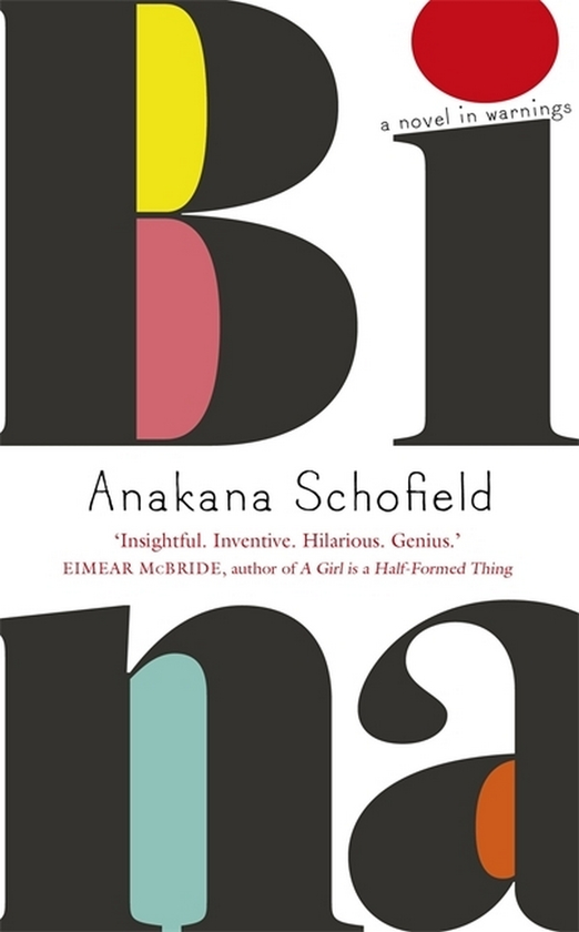 Паперова книга «Bina», автор Анакана Шофілд - фото №1