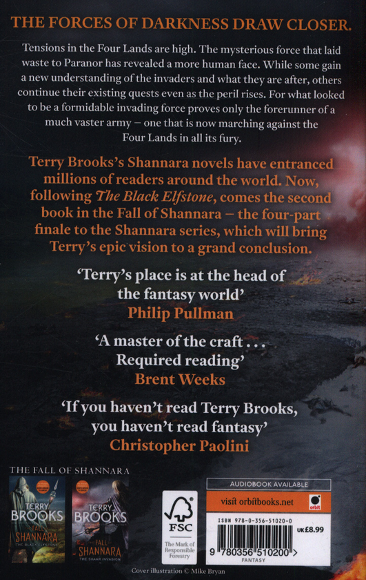 Бумажная книга «The Skaar Invasion. Book Two of the Fall of Shannara», автор Терри Брукс - фото №1