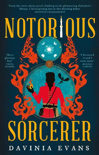 Паперова книга «Notorious Sorcerer», автор Давінія Еванс - фото №1