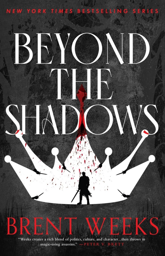 Паперова книга «Beyond The Shadows», автор Брент Уікс - фото №1