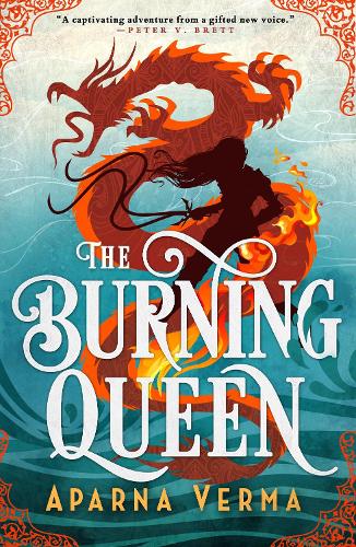 Паперова книга «The Burning Queen», автор Апарна Верма - фото №1