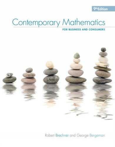 [object Object] «Contemporary Mathematics for Business & Consumers, 9th», авторів Героге Берґеман, Роберт Брехнер - фото №1