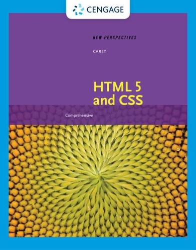 Паперова книга «New Perspectives on HTML 5 and CSS: Comprehensive: Comprehensive», автор Патрік Кері - фото №1