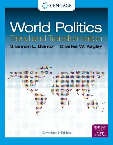 Бумажная книга «World Politics: Trend and Transformation», автор Шеннон Блантон - фото №1