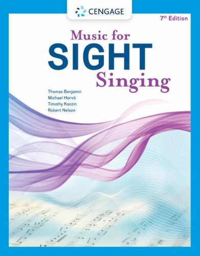 Бумажная книга «Music for Sight Singing», автор Роберт С. Нельсон - фото №1