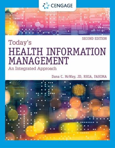 Бумажная книга «Today's Health Information Management: An Integrated Approach», автор Дана Маквей - фото №1