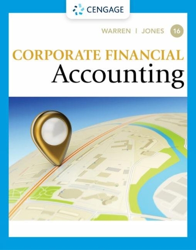 Паперова книга «Corporate Financial Accounting», авторів Карл Воррен, Джеф Джонс - фото №1