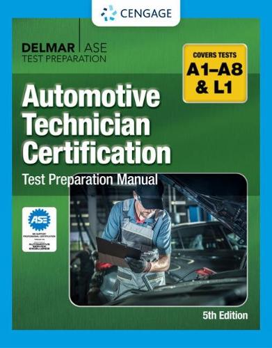 [object Object] «Automotive Technician Certification Test Preparation Manual A-Series», автор Cengage Learning Gale - фото №1