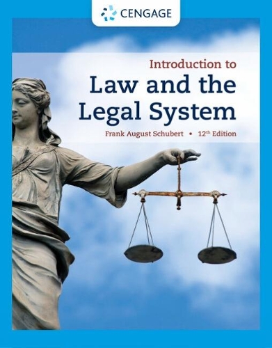 Бумажная книга «Introduction to Law and the Legal System», автор Франк Шуберт - фото №1