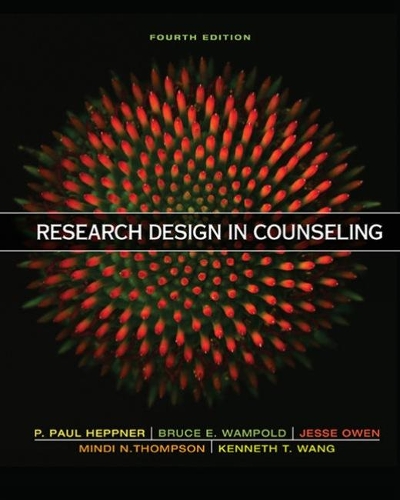 Паперова книга «Research Design in Counseling», авторів Брюс Вампольд, Джессі Оуен - фото №1