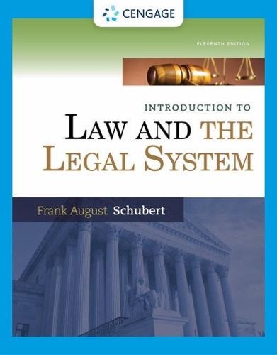 Бумажная книга «Introduction to Law and the Legal System», автор Франк Шуберт - фото №1