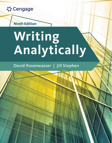 Бумажная книга «Writing Analytically», авторов Дэвид Розенвассер, Джилл Стивен - фото №1