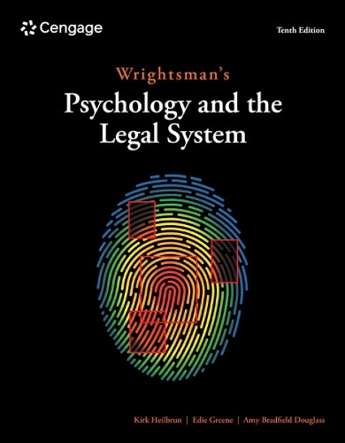 Бумажная книга «Wrightsman's Psychology and the Legal System», автор Кирк Хейлбрун - фото №1