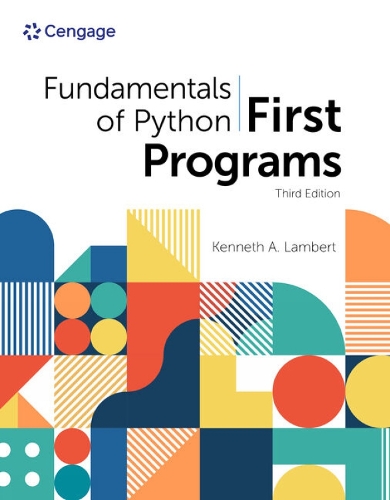 Бумажная книга «Fundamentals of Python: First Programs», автор Кеннет Ламберт - фото №1