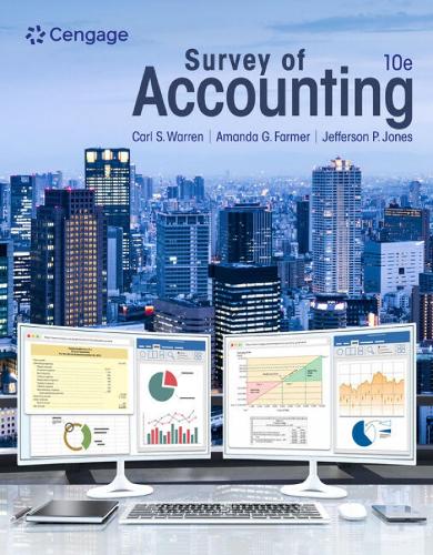 Паперова книга «Survey of Accounting», авторів Аманда Фармер, Карл Воррен - фото №1