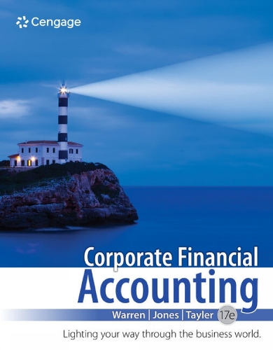 Паперова книга «Corporate Financial Accounting», авторів Карл Воррен, Джеф Джонс - фото №1