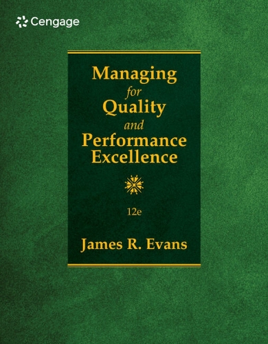 Паперова книга «Managing for Quality and Performance Excellence», автор Джеймс Еванс - фото №1