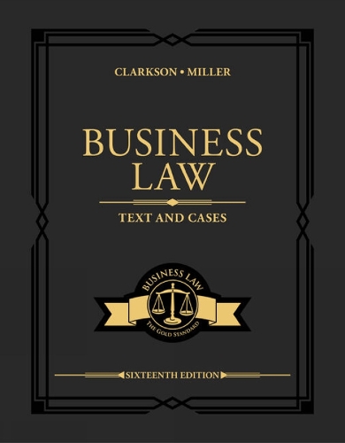 Бумажная книга «Business Law: Text and Cases», автор Роджер Миллер - фото №1