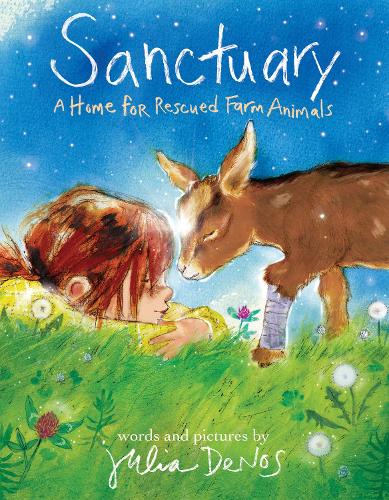 Паперова книга «Sanctuary: A Home for Rescued Farm Animals», автор Джулія Денос - фото №1