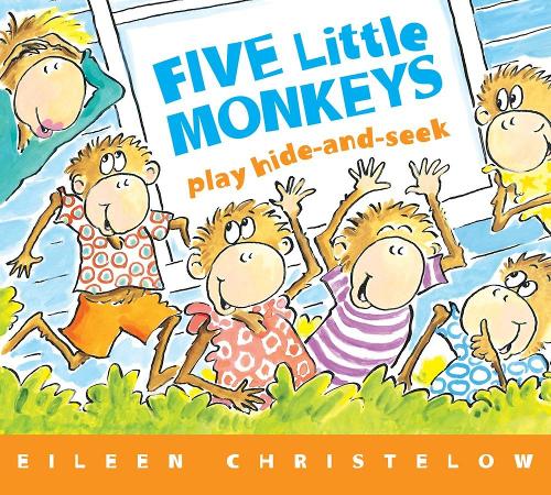 Бумажная книга «Five Little Monkeys Play Hide and Seek», автор Эйлин Кристелоу - фото №1