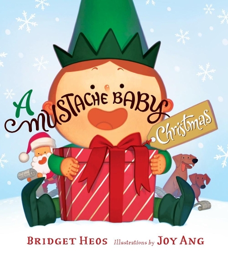 Бумажная книга «Mustache Baby Christmas», автор Бриджет Хеос - фото №1