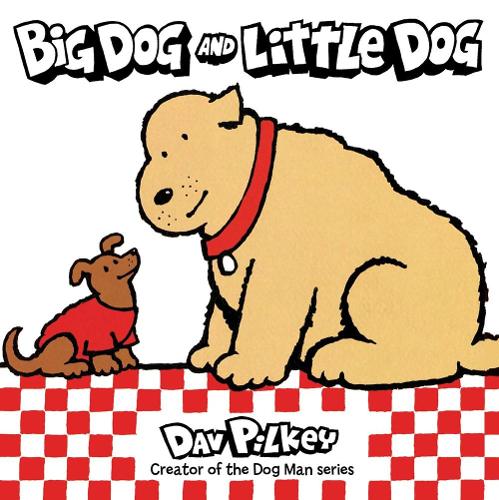 Бумажная книга «Big Dog and Little Dog Board Book», автор Дав Пилки - фото №1
