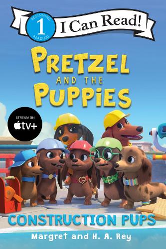Паперова книга «Pretzel and the Puppies: Construction Pups», автор Маргрет Рей - фото №1