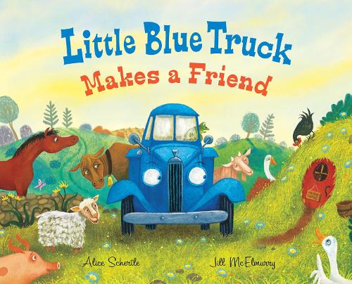 Бумажная книга «Little Blue Truck Makes a Friend: A Friendship Book for Kids», автор Алиса Шертл - фото №1