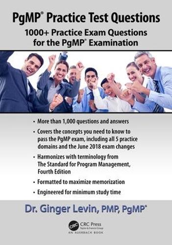 Бумажная книга «PgMP® Practice Test Questions: 1000+ Practice Exam Questions for the PgMP® Examination», автор Джинджер Левин - фото №1