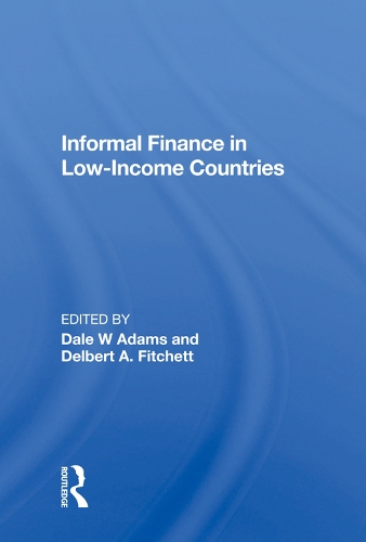 Бумажная книга «Informal Finance In Low-income Countries» - фото №1