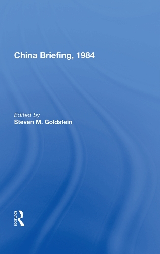 Бумажная книга «China Briefing, 1984» - фото №1