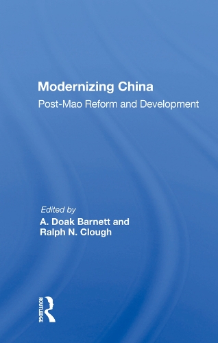 Бумажная книга «Modernizing China: Post-Mao Reform and Development» - фото №1