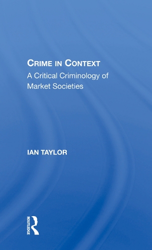 Бумажная книга «Crime In Context» - фото №1