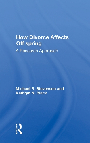 Бумажная книга «How Divorce Affects Offspring: A Research Approach» - фото №1