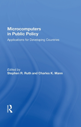 Бумажная книга «Microcomputers In Public Policy: Applications For Developing Countries» - фото №1