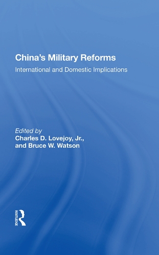 Бумажная книга «China's Military Reforms: International and Domestic Implications» - фото №1