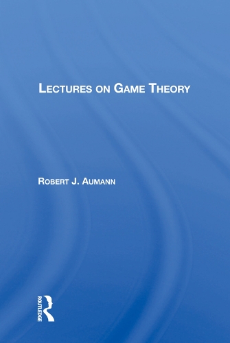 Паперова книга «Lectures On Game Theory», автор Роберт Дж. Ауманн - фото №1