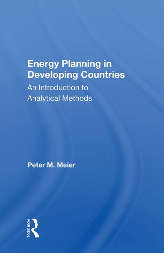 Бумажная книга «Energy Planning In Developing Countries: An Introduction To Analytical Methods» - фото №1