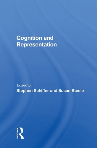 Бумажная книга «Cognition And Representation», автор Сьюзан Стил - фото №1