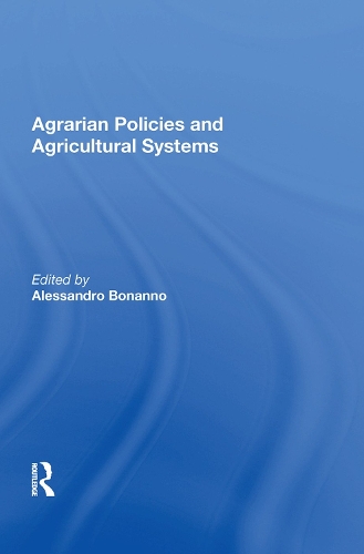 Бумажная книга «Agrarian Policies And Agricultural Systems» - фото №1